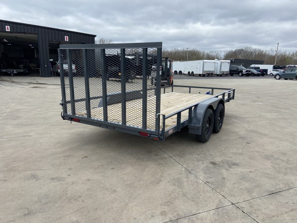 New Lamar 63"X16'UC 7K Utility Trailer