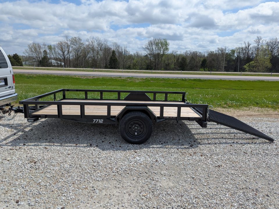 New 2026 Doolittle Trailers 77x12 Utility Trailer