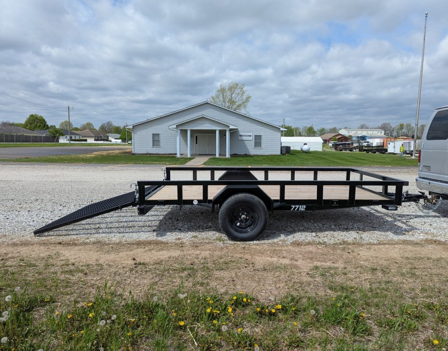 New 2026 Doolittle Trailers 77x12 Utility Trailer