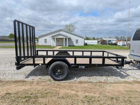 New 2026 Doolittle Trailers 77x12 Utility Trailer