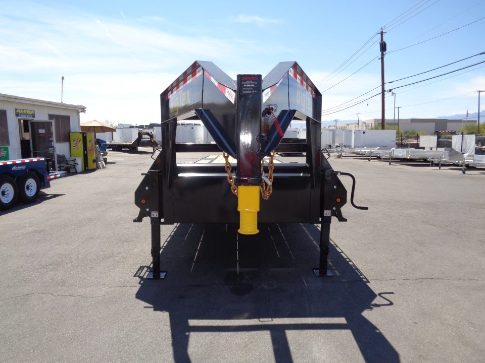 New 2026 Big Tex Trailer * 14GN-40STA * 40ft Single Wheel Tandem Axle Straight Deck Gooseneck Trailer