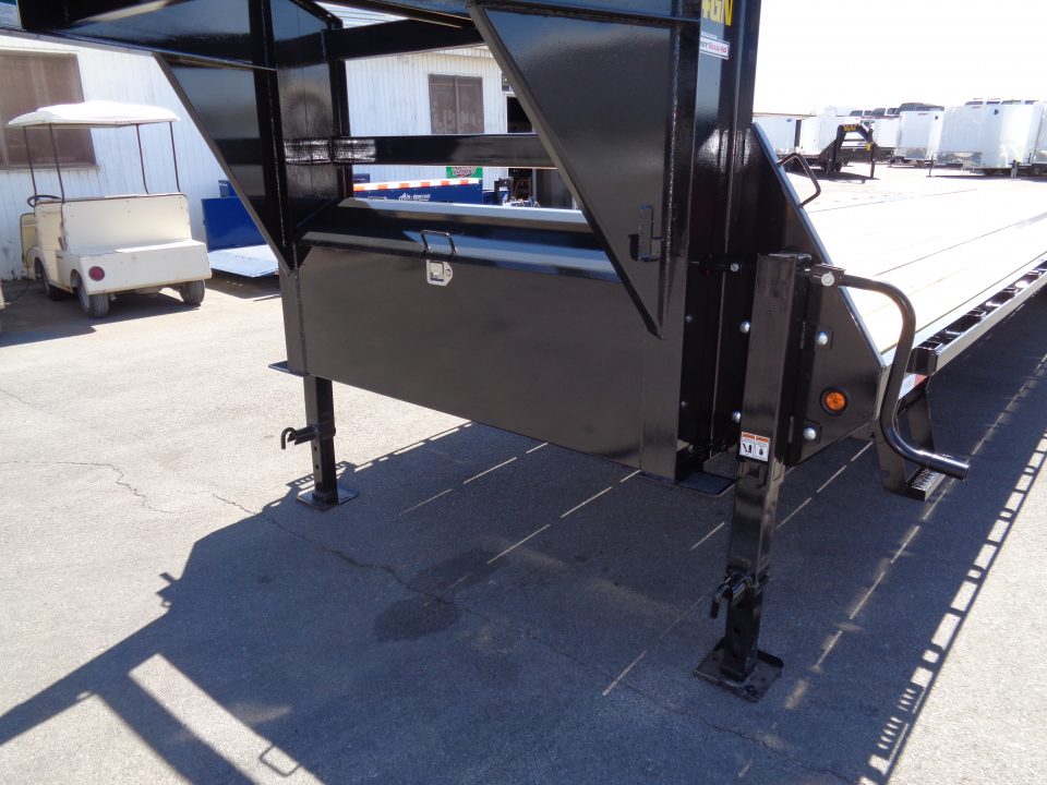 New 2026 Big Tex Trailer * 14GN-40STA * 40ft Single Wheel Tandem Axle Straight Deck Gooseneck Trailer