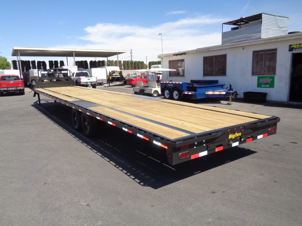 New 2026 Big Tex Trailer * 14GN-40STA * 40ft Single Wheel Tandem Axle Straight Deck Gooseneck Trailer