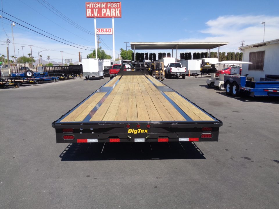 New 2026 Big Tex Trailer * 14GN-40STA * 40ft Single Wheel Tandem Axle Straight Deck Gooseneck Trailer