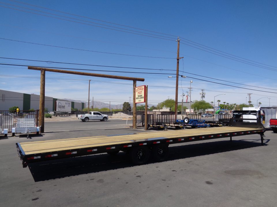 New 2026 Big Tex Trailer * 14GN-40STA * 40ft Single Wheel Tandem Axle Straight Deck Gooseneck Trailer