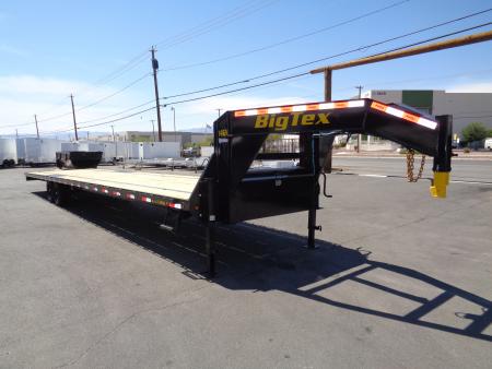 New 2026 Big Tex Trailer * 14GN-40STA * 40ft Single Wheel Tandem Axle Straight Deck Gooseneck Trailer