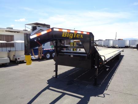 New 2026 Big Tex Trailer * 14GN-40STA * 40ft Single Wheel Tandem Axle Straight Deck Gooseneck Trailer