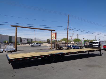 New 2026 Big Tex Trailer * 14GN-40STA * 40ft Single Wheel Tandem Axle Straight Deck Gooseneck Trailer