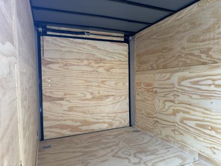 New 2026 Maximum Cargo Trailers 7X14TA Cargo / Enclosed Trailer *TAN W/ BLACK