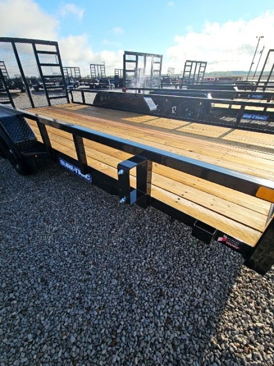 New 2026 Sure-Trac 7 x 16 7K Tube Top Utility Trailer