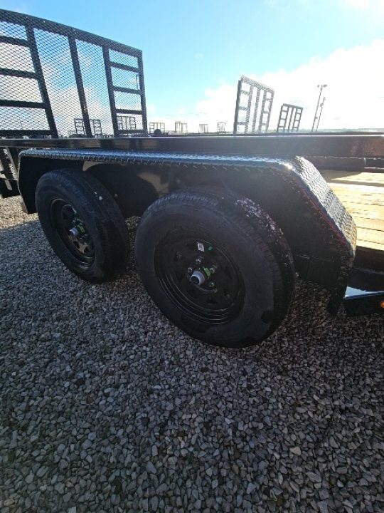 New 2026 Sure-Trac 7 x 16 7K Tube Top Utility Trailer