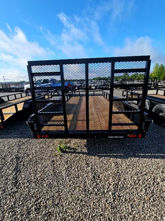 New 2026 Sure-Trac 7 x 16 7K Tube Top Utility Trailer
