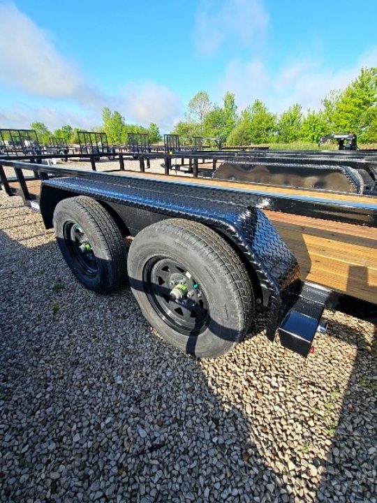 New 2026 Sure-Trac 7 x 16 7K Tube Top Utility Trailer