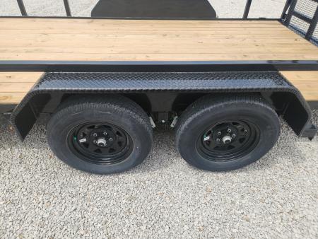 New 2026 Sure-Trac 7 x 16 7K Tube Top Utility Trailer