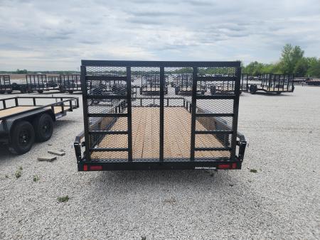 New 2026 Sure-Trac 7 x 16 7K Tube Top Utility Trailer