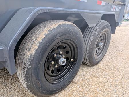 New 2026 Norstar 72 x 12 DCB Dump Trailer with 10K GVWR, Slide-In Ramps, 8 Ply Tires