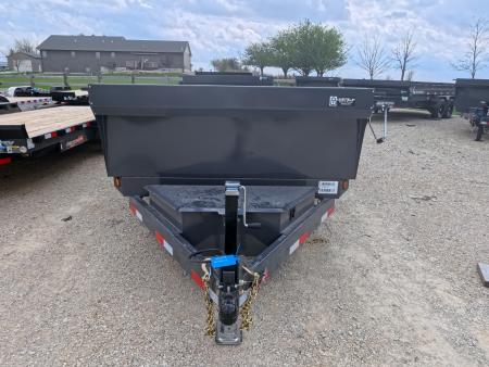 New 2026 Norstar 72 x 12 DCB Dump Trailer with 10K GVWR, Slide-In Ramps, 8 Ply Tires