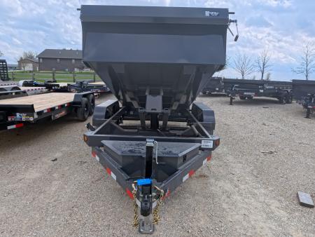 New 2026 Norstar 72 x 12 DCB Dump Trailer with 10K GVWR, Slide-In Ramps, 8 Ply Tires