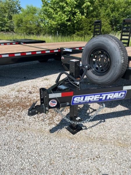 New 2026 Sure-Trac 8.5 x 20 SD Deckover Flatbed 15K