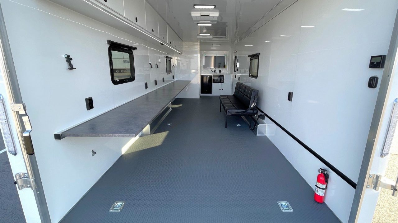 New ATC Aluminum 24' Mobile Office / Command Center Trailer w/ Bathroom