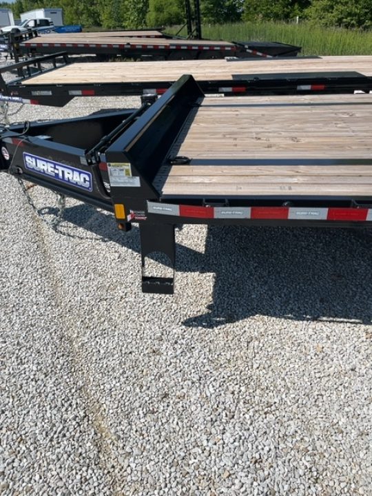 New 2026 Sure-Trac 8.5 x 25 (20+5) HD Low Profile Deckover 15K