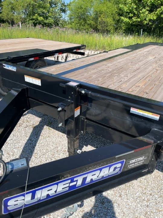 New 2026 Sure-Trac 8.5 x 25 (20+5) HD Low Profile Deckover 15K