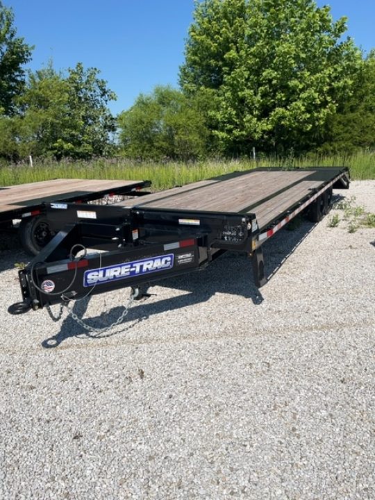 New 2026 Sure-Trac 8.5 x 25 (20+5) HD Low Profile Deckover 15K