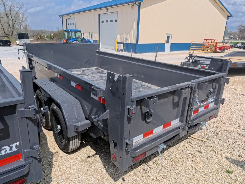 New 2026 Norstar 72 x 12 DCB Dump Trailer with 10K GVWR, Slide-In Ramps, 8 Ply Tires