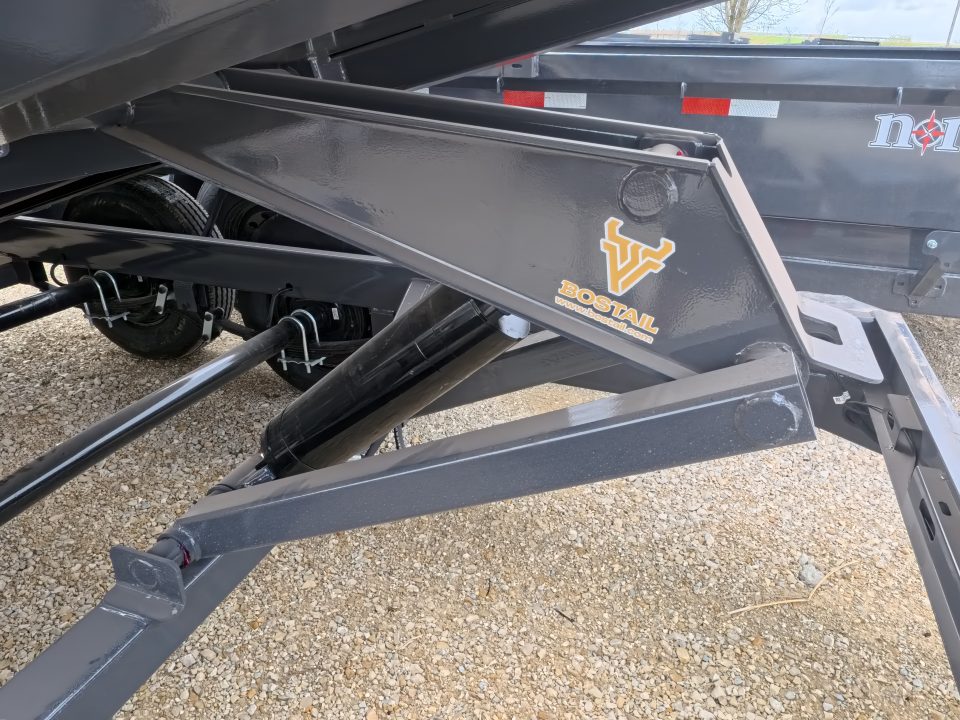 New 2026 Norstar 72 x 12 DCB Dump Trailer with 10K GVWR, Slide-In Ramps, 8 Ply Tires