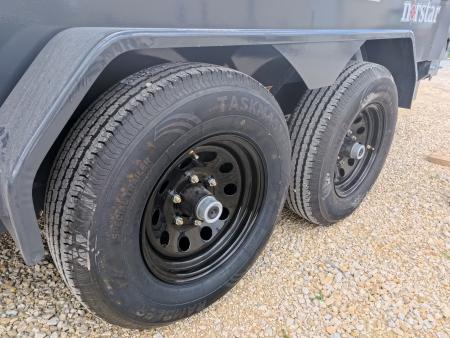 New 2026 Norstar 72 x 12 DCB Dump Trailer with 10K GVWR, Slide-In Ramps, 8 Ply Tires