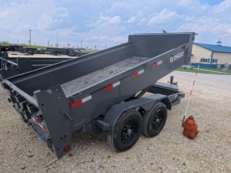 New 2026 Norstar 72 x 12 DCB Dump Trailer with 10K GVWR, Slide-In Ramps, 8 Ply Tires