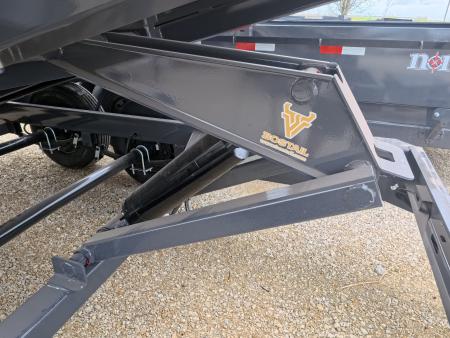 New 2026 Norstar 72 x 12 DCB Dump Trailer with 10K GVWR, Slide-In Ramps, 8 Ply Tires