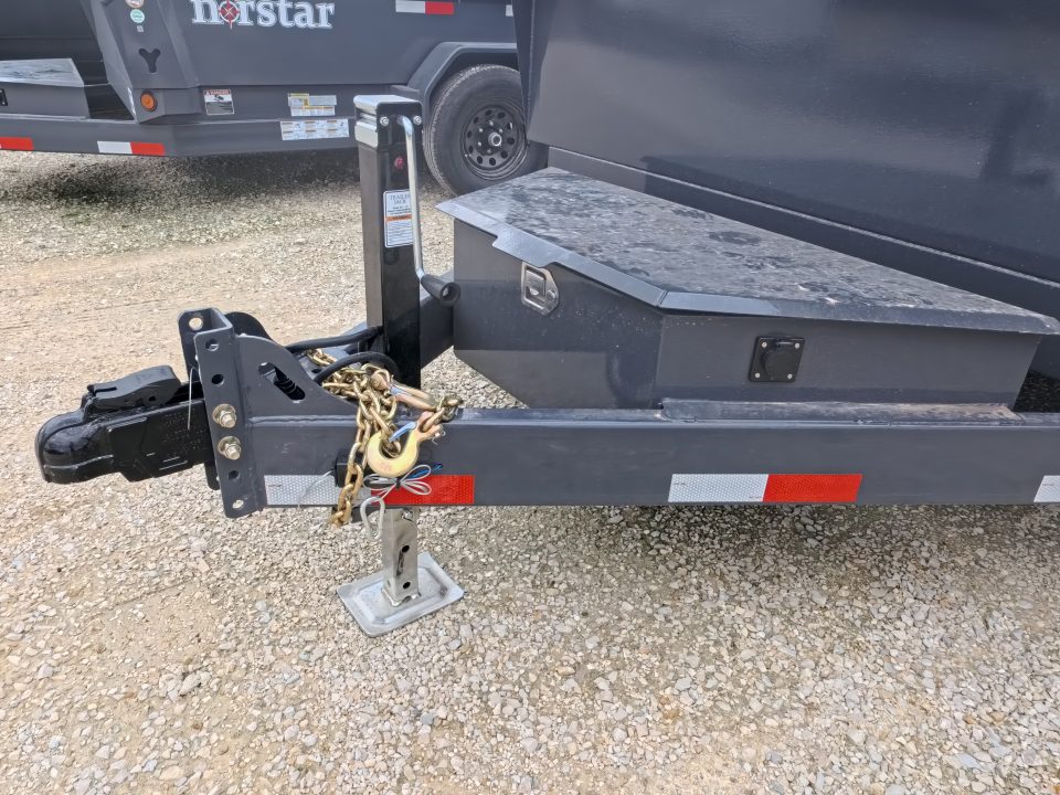 New 2026 Norstar 72 x 12 DCB Dump Trailer with 10K GVWR, Slide-In Ramps, 8 Ply Tires