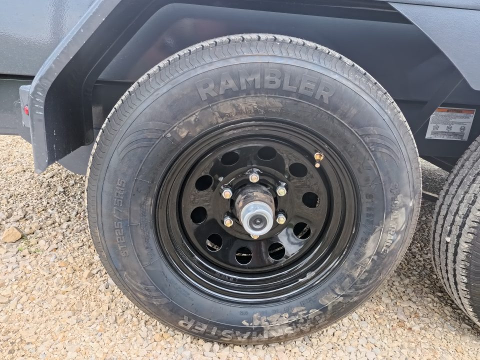 New 2026 Norstar 72 x 12 DCB Dump Trailer with 10K GVWR, Slide-In Ramps, 8 Ply Tires