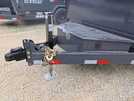 New 2026 Norstar 72 x 12 DCB Dump Trailer with 10K GVWR, Slide-In Ramps, 8 Ply Tires