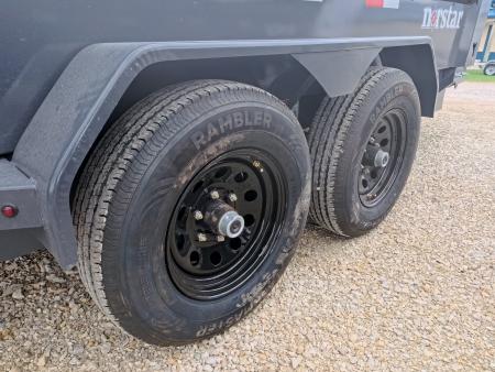 New 2026 Norstar 72 x 12 DCB Dump Trailer with 10K GVWR, Slide-In Ramps, 8 Ply Tires