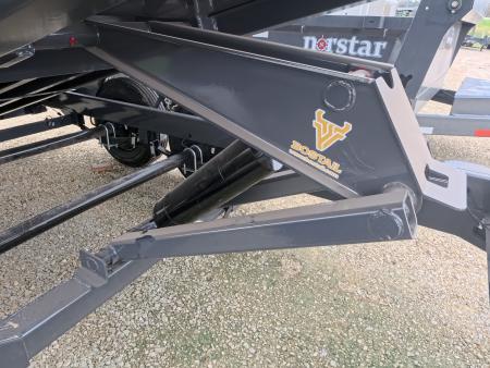 New 2026 Norstar 72 x 12 DCB Dump Trailer with 10K GVWR, Slide-In Ramps, 8 Ply Tires