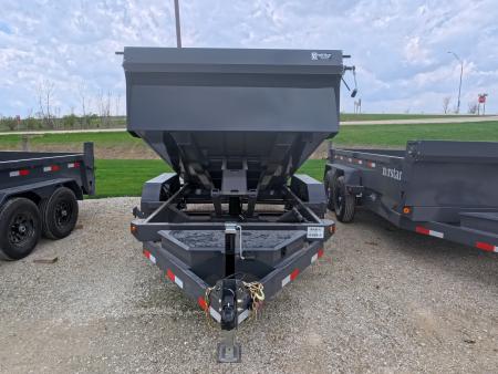 New 2026 Norstar 72 x 12 DCB Dump Trailer with 10K GVWR, Slide-In Ramps, 8 Ply Tires