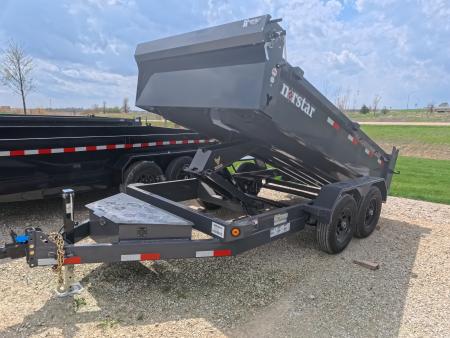 New 2026 Norstar 72 x 12 DCB Dump Trailer with 10K GVWR, Slide-In Ramps, 8 Ply Tires