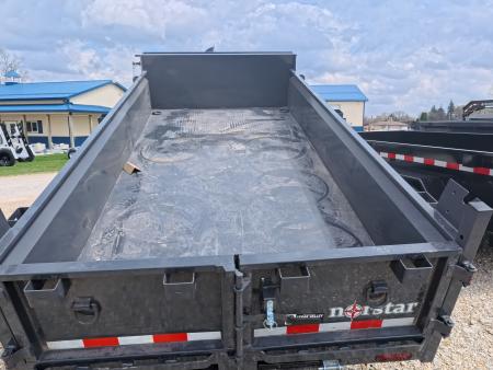 New 2026 Norstar 72 x 12 DCB Dump Trailer with 10K GVWR, Slide-In Ramps, 8 Ply Tires
