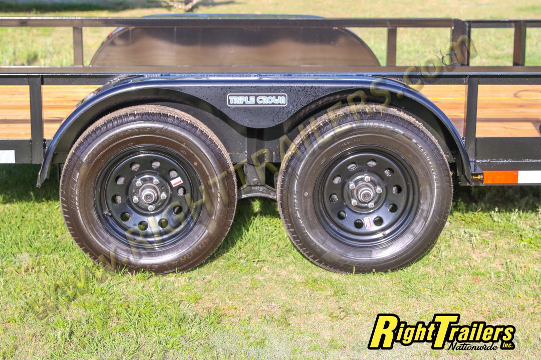 New 2026 7X16 TRIPLE CROWN ATV UTILITY TRAILER