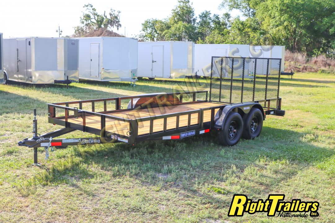 New 2026 7X16 TRIPLE CROWN ATV UTILITY TRAILER
