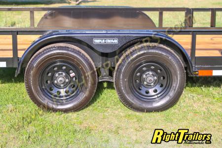 New 2026 7X16 TRIPLE CROWN ATV UTILITY TRAILER