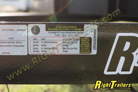 New 2026 7X16 TRIPLE CROWN ATV UTILITY TRAILER