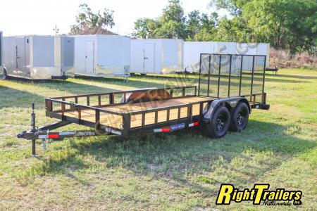 New 2026 7X16 TRIPLE CROWN ATV UTILITY TRAILER