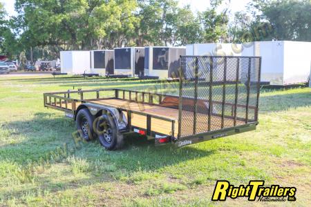 New 2026 7X16 TRIPLE CROWN ATV UTILITY TRAILER