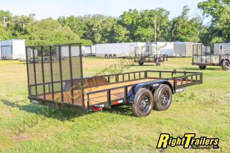 New 2026 7X16 TRIPLE CROWN ATV UTILITY TRAILER