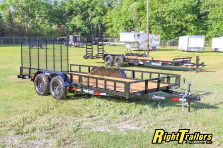 New 2026 7X16 TRIPLE CROWN ATV UTILITY TRAILER