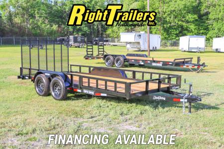 New 2026 7X16 TRIPLE CROWN ATV UTILITY TRAILER