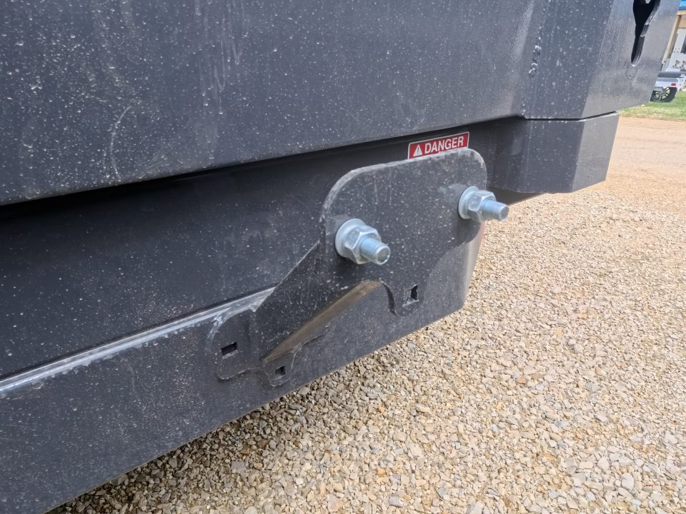 New 2026 Norstar 83 x 14 DCB Gray Dump with 2) 7K Straight Axles with Electric Brakes, 10 Ply Tires, Adj. 14K -2 5/16" Coupler